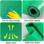 Bearded Dragon Tank Accessories, Reptile Terrarium Carpet Soft Thickening Substrate for Snake, Tortoise, Leopard Gecko, Lizard, Iguana, Non-Adhesive Reptile Habitat Bedding
