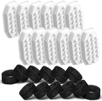 Official Cat Water Fountain Filters Replacement & Pre-Filter Sponges for 3.2L/108oz Automatic Pet Fountain Dog Water Fountain
