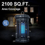 Homesuit Bug Zapper Indoor and Outdoor 20W, High Powered 4000V Electric Mosquito Zapper, Waterproof Mosquito Trap Outdoor, Electronic Mosquito Killer, Insect Fly Trap for Home Backyard Patio