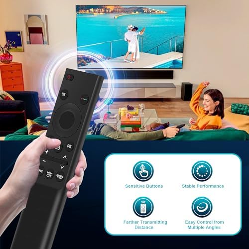 for Samsung TV Remote Control Replacement - Universal Smart Remote Compatible with All Samsung Smart TVs (2010-2024 Models) QLED UHD 8K 4K HDR LED Curved LCD Frame TV