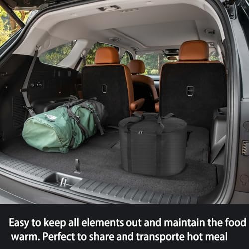 Crock Pot Bag Carrier - Insulated Carrier Compatible With Ninja Possible Cooker Pro 8.5 Qt MC1000, MC1001, MC1010 Series Slow Cooker - Portable Accessories Carrying Cover