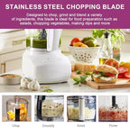 DLC-2ACBN Fits for Cuisinart Mini Prep Plus Food Processor Replacement Chopping Blade, Only Fit DLC-2A Replacement Blade, Compatible with DLC-2A, DLC-2ATQ, DLC-2AR, DLC-2APK et, Sharp and Strong Blade
