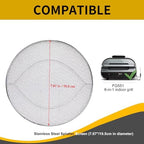 Stainless Steel Splatter Shield for Ninja Foodi FG551, Reusable 6-in-1 Air Fryer Accessories, Indoor Grill Accessories, Fine Mesh Splatter Screen, Ninja Replacement Screen Splash Guard
