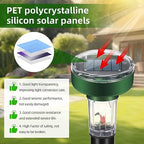 Solar Ultrasonic Mole Repeller Outdoor Waterproof Sonic Spike Animal Deterrent Stake with Strobe Light to Repel Mole Gopher Snake Groundhog Vole Mice Burrowing Animal for Lawns Garden (4 Pcs, CIR 2.0)