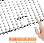 Cooking Grate Replacement for Cuisinart CGG-306, Stainless Steel Grill Grid Grate Replacement Parts 306-20087