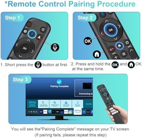 Voice Remote Control for TCL TV, RC813 Replacement Remote Compatible with TCL QM7 QM8 S5 S4 S3 Q7 Q6 Q5 Smart TVs (2024 Model)
