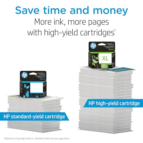 HP 63XL Black High-yield Ink Cartridge | Works with HP DeskJet 1112, 2130, 3630 Series; HP ENVY 4510, 4520 Series; HP OfficeJet 3830, 4650, 5200 Series | Eligible for Instant Ink | F6U64AN