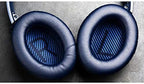 SoloWIT Replacement Ear Pads Cushions, Earpads Compatible with Bose QuietComfort 35 (Bose QC35) and Quiet Comfort 35 II (Bose QC35 II) Over-Ear Headphones (Midnight Blue)