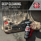 Adam's Polishes Rubber Mat & Liner Cleaner 16oz Protectant & Rubber Floor Mat Cleaning Solution for Car Detailing | Deep Cleans & Restores Mats, Truck Bed Cargo Liners, Trunk Mat Accessories & More