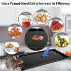 LULUCATCH Super Glue Traps for Mice & Snakes, Larger, Heavier Sticky Traps with Non-Toxic Glue. Sticky Mouse Traps Indoor, Easy to Se (20 Pac)