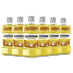 Listerine Original Antiseptic Oral Care Mouthwash to Kill 99.9% of Germs That Cause Bad Breath, Plaque and Gingivitis, ADA-Accepted Mouthwash, Original Flavored Oral Rinse, 1.5 L, 6 Pack