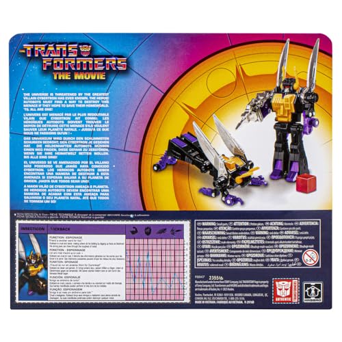Hasbro Collectibles - The Transformers: The Movie - Transformers Retro - Kickback Transforming Action Figure