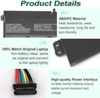 DMKAOLLK L16M4PB1 L16C4PB1 L16L4PB1 Battery Replacement for Lenovo Yoga 720 13 720-13IKB 720-131KB, Yoga 730-13IKB 730-131KB,Yoga 730 730-13IWL 730-131WL 5B10M52738 2ICP4/43/110-2 48Wh
