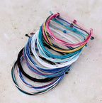 Pura Vida Bracelets Pack Friendship Bracelet Pack - Set of 10 Stackable Bracelets for Women, Handmade Bracelets & Cute Bracelets, Beach Accessoriess - 10 String Bracelets