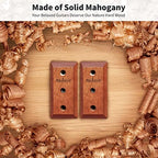 3 Pack Guitar Wall Mount, Wood Guitar Wall Hanger, Guitar Hook, Guitar Accessories for Acoustic Electric Bass Guitar Ukulele Banjo Mandolin