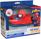 Swimways Marvel Spidey Air Boat, Swimming Pool Accessories & Kids Pool Toys, Spiderman Party Supplies & Bath Toys for Kids Aged 4 & Up