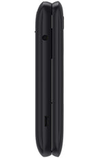 ALCATEL GO FLIP 3 Black 4GB 4052W (GSM Unlocked) Flip Phone - For Senior Easy Use (Renewed)