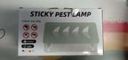 2 Pack Flea Traps for Inside Your Home, Flea Trap with Adjustable Light Modes & 4 Flying Insect Trap Sticky Refill Discs, Harmless & Friendly to Pets & Kids Pest Trapper for Fleas, Flies, Mosquitoes