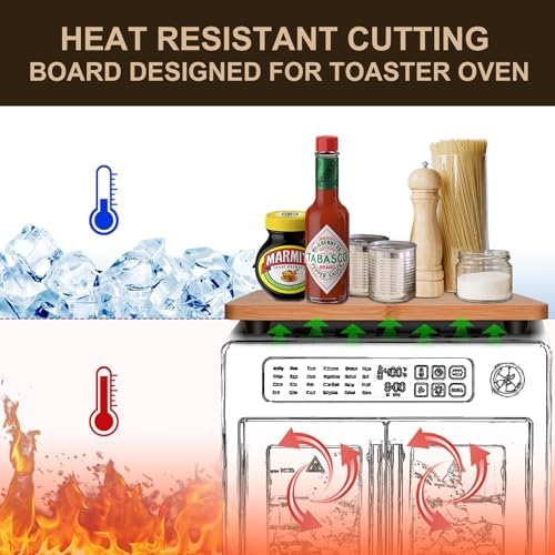 Cutting Board for Ninja DCT451 Air Fryer Oven, Heat Resistant Cutting Boards Air Fryer Oven Accessories for Ninja Smart Double Oven