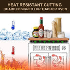 Cutting Board for Ninja DCT451 Air Fryer Oven, Heat Resistant Cutting Boards Air Fryer Oven Accessories for Ninja Smart Double Oven