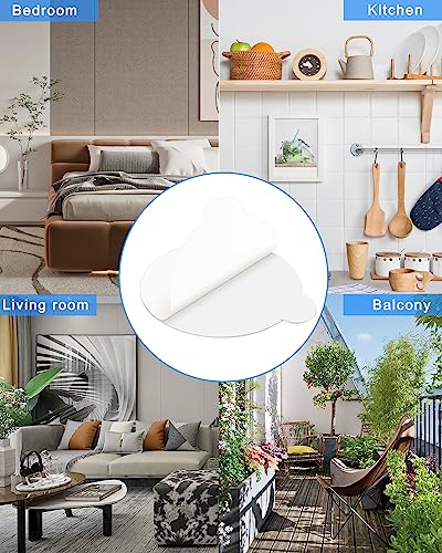 50 Pcs 4.3" Refill Glue Boards Compatible with Katchy, Fenun, Nontail, and Toloco, Replacement Sticky Pads for Indoor Insect Fly Mosquito Trap Bug Catcher Catchy Zapper