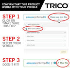 TRICO Gold 22" + 22" Premium Automotive Replacement Windshield Wiper Blades (Set of 2), Passenger and Driver Side All-Weather Beam Wiper Blades for Select Vehicle Models