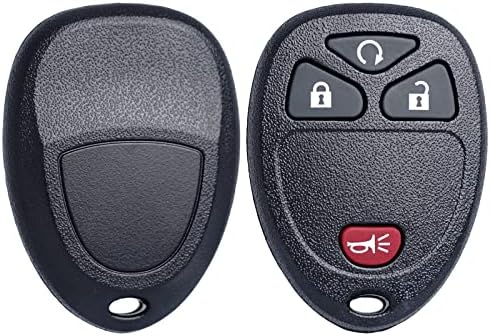 Remote Key Fob Replacement Fits for Chevy Silverado Avalanche Equinox Express Traverse Captiva GMC Sierra 1500 2500 Acadia Savana Yukon Buick Enclave Cadillac Escalade Pontiac Torrent Saturn Outlook