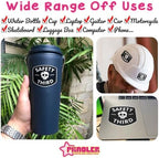 (3PCS) Safety Third Sticker Safety 3rd Funny Hard Hat Sticker Skull Warning 3" Die-Cut Waterproof Vinyl Sticker for Helmet Toolbox Water Bottle Phone Case Laptop Car (3 Inches)