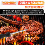 Mgoodoo Meat Temperature Probe Compatible with Ninja Grill AG400, AG400C, AG450,IG450CO Foodi Pro 5-in-1 Indoor Grill with Air Fry,Replacement for Ninja Air Fryer Grills Smart Thermometer Probe