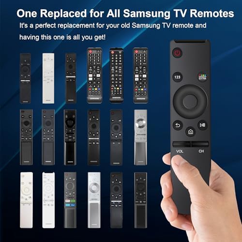 Universal for Samsung Smart TV Remote Control Replacement, Compatible All Samsung Smart TV Frame Curved Crystal LCD LED UHD Neo QLED OLED 4K 8K TV Remote