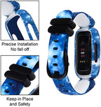 Ace 3 Floral Bands Replacement for Fitbit Ace 3 Watch Band, Skin-Friendly Colorful Pattern Ace 3 Watchband Straps Wristband Bracelet Band Ace 3 Waterproof Accessories [3 Pack]