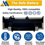 RR04XL L60373-005 Battery Replacement for HP Spectre X360 13-AW 13T-AW Series 13-aw0013dx 13-aw0023dx 13-aw2003dx 13t-aw000 13t-aw100 13t-aw200 Series HSTNN-DB9K HSTNN-OB1M L60213-2C1 RR04060XL