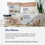Clean People Dishwasher Pods - Cuts Grease & Rinses Sparkling Clean - Residue-Free - Phosphate Free Dishwashing Pods - Fragrance Free, 120 Pack