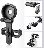 Lab Microscope Accessories Telescope Phone Stand Durable Portable Microscope Telescope Holder Universal Mount Fits