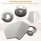 QQZ Replacement Bread Maker Paddle, for Cuisinart Bread Maker Machine Models CBK-100 & CBK-200