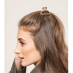 8 Pieces Metal Hair Claw Clips Set, Includes 3 Inches Large Size Hair Catch Barrette Jaw Clamp and 1.57 Inches Small Half Bun Hairpins for Women, Hair Accessories