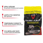Victor VP364B Snake-A-Way Outdoor Snake Repelling Granules 4LB - Repels Againts Poisonous and Non-Poisonous Snakes , Red