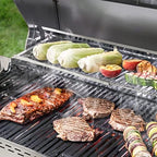 Uniflasy Universal Grill Warming Rack 19.7''- 32.3'', Top Grill Rack for Grill,fits Nexgrill,Dynaglo,Cuisinart, Monument 4/5 Burner Grill,Stainless Steel Upper Rack for Nexgrill Gas Grill Replacements
