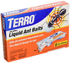TERRO T300B Liquid Ant Bait Ant Killer, 12 Bait Stations - 2 Set of 6 pcs