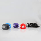 Quesuc 4 Pieces Jaw Trainer Ball, Jaw Line Chewing Trainer, Double Chin Trainer Ball, Define Jaw Line, Jaw Trainer Fitness Ball Neck Face Lifting, Jaw Chewing Ball (Four Colors)