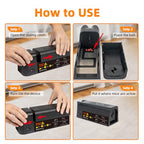 X-Pest Electric Rat Trap,High-Voltage Electric Shock to Kill Mouse,Rat,and Other Nasty Rodent Instantly to Provide a Pest Control Solution,No-Touch Design for Home,Garage,Attic,Apartment Use