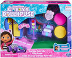 Gabby's Dollhouse, Carlita Purr-ific Play Room with Carlita Toy Car, Accessories, Furniture and Dollhouse Deliveries, Kids Toys for Ages 3 and up