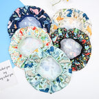 5 Pcs Kids Bonnet for Girls Silk Bonnet Sleeping Kid Baby Hair Bonnet Toddler Bonnet Wide Band Night Sleep Caps Colorful Night Hats Natural Hair