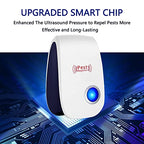 Ultrasonic Pest Repeller Plug in 10 Pack, Electronic Mouse Repellent Devices, Get Rid of Mosquito, Mice, Cockroach Spider Bed Bug, Indoor Pest Control for Home,Warehouse,Office,Kitchen,Hotel