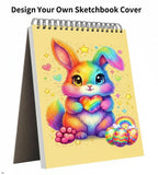 College Graduation Gifts, Nursing Student Essentials, Teacher Appreciation Gifts, Soucolor 9" x 12" Yellow Sketch Book, 1-Pack 100 Sheets Spiral Bound Drawing Paper