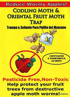 Codling Moth & Oriental Fruit Moth Trap (2 Pack, 8 Week)