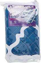 HealthSmart Wedge Pillow Cover for Bed Wedges, Wedge Pillow Case, with Rip & Spill Protection, Fits 24 x 24 x 12 Inch Wedges, Blue Moroccan