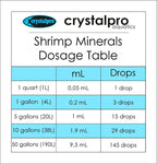 Shrimp Minerals 16.9 Oz - Essential Minerals for Shrimp Tanks and Invertebrates - Aquarium Salt Freshwater - Tank Accessories - Shrimp Aquarium Supplies -Neocaridina and Caridina