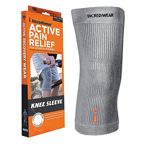 INCREDIWEAR Knee Sleeve, Grey, XL