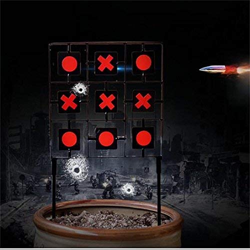 WINGS Tic Tac Toe Spinner Target Air Guns Targets for Shooting Practice Durable BB Rifles Competition Game